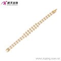 73928-Xuping pulsera chapada en oro de moda con 18k Glod color para mujer